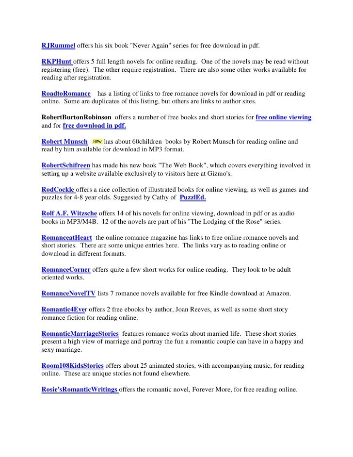 Romantic Stories Pdf